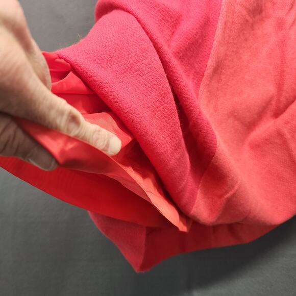 Countess Ebba Von Eckermann Vtg 60s Dress Womens Wool Pink Sweden Tagged 16 - Picture 9 of 16